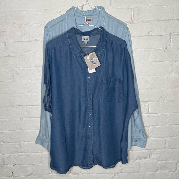 COMO RE-Vintage Tops - TWO COMO ReVintage Shirts 2X
